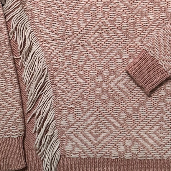 NWOT! Madewell Reverse Diamond Fringe Pullover Sweater (XS/S) - Picture 9 of 16